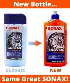 img 3 attached to Revitalize and Shine with Sonax (235200-755) Tire Gloss Gel - 16.9 fl. oz.