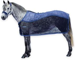 img 1 attached to Loveson Cooler Sport Navy Blue Horses