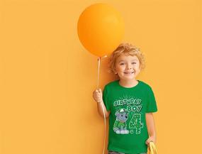 img 2 attached to 👮 Patrol Birthday Toddler T-Shirt for Boys - Official Boys' Clothing in Tops, Tees & Shirts Category