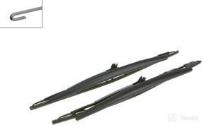 img 1 attached to 🔧 Bosch Twin Spoiler 25-inch Wiper Blade Set – 3397001814, OEM Replacement for Superior Performance