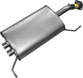 img 4 attached to 🚗 Enhance Your Vehicle's Performance with Walker Exhaust Quiet-Flow SS 54377 Direct Fit Exhaust Muffler Assembly