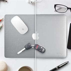 img 2 attached to Стильно защитите свой 11-дюймовый MacBook Air с помощью жесткого чехла Kuzy Soft Touch (совместимого с A1465 A1370) — покупайте белый сейчас!