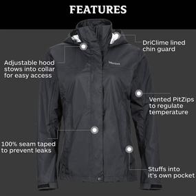 img 1 attached to Marmot PreCip Womens Lightweight Waterproof Women's Clothing : Coats, Jackets & Vests