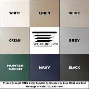 img 3 attached to Custom-Made 100% Blackout Resonant Roller Shades - 14"-37", 36 1/8"-48" | Spotblinds