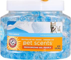 img 4 attached to Arm & Hammer Fresh Breeze Pet Scents: 12 oz Odor Neutralizing Gel Beads