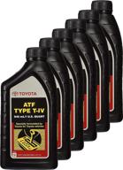🚗 toyota 00279-000t4 automatic transmission fluid: 192 oz, 6-pack – premium quality transmission fluid for smooth gear shifting logo