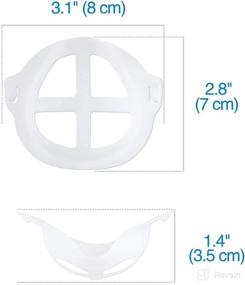 img 1 attached to ✨ Revolutionary Bracket Comfortable Reusable Silicone Breathing Aid: Enhance Your Respiratory Experience!