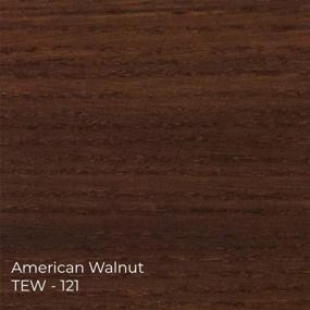 img 3 attached to SamaN Водорастворимое пятно для дерева для интерьера - Натуральное пятно для мебели, молдингов, панелирования и шкафов (Американский орех TEW-121-32, 32 унции)