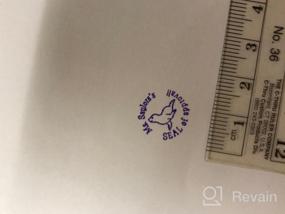 img 6 attached to ExcelMark Custom Round Self-Inking Teacher Stamp With Seal Of Approval