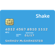 Logotipo de shake usd