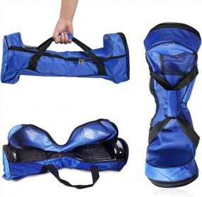 img 4 attached to Путешествуйте стильно и легко с сумкой для переноски самобалансирующегося самоката GameXcel