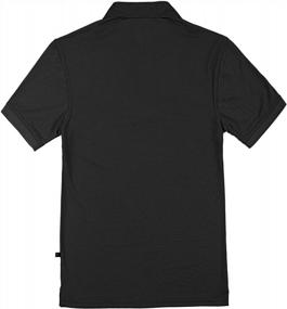 img 3 attached to Stay Cool And Comfortable On The Golf Course With A2Y Men'S Quick Dry Polo Shirts