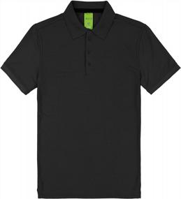 img 4 attached to Stay Cool And Comfortable On The Golf Course With A2Y Men'S Quick Dry Polo Shirts