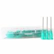 pack of 50 industrial blunt tip dispensing needles with luer lock, unsterilized (18g, 1.0 inch) logo