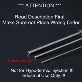 img 2 attached to Pack Of 50 Industrial Blunt Tip Dispensing Needles With Luer Lock, Unsterilized (18G, 1.0 Inch)
