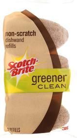 img 3 attached to Scotch Brite Greener Non Scratch Dishwand Refill