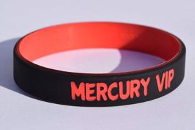img 3 attached to Personalized Custom Silicone Wristbands - Motivational Rubber Bracelets For Events, Gifts, Fundraising & Awareness