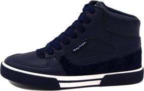 img 3 attached to 👟 Nautica Horizon Lace Sneaker - Fashionable Boys' Shoes on Sneakers