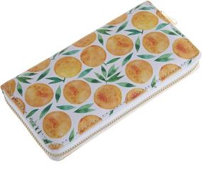 img 2 attached to Cute Fruit Print Around Wallet Women's Handbags & Wallets - Wallets