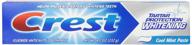 💎 crest tartar protection whitening toothpaste: enhanced oral care for a radiant smile logo