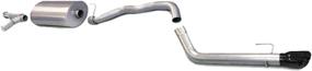img 2 attached to CORSA 14573BLK Cat Back Exhaust System