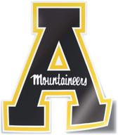 appalachian state car sticker appstate block a logo bumper window vinyl collegiate ncaa car decal (appalachian state university mountaineers) логотип