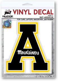 img 3 attached to Appalachian State Car Sticker APPSTATE Block A Logo Bumper Window Vinyl Collegiate NCAA Car Decal (Appalachian State University Mountaineers)