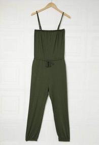 img 1 attached to Stylish And Comfortable: VamJump Women'S Off-Shoulder Jumpsuit For Casual And Chic Look