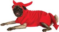 толстовка с капюшоном rubies fleece devil costume логотип