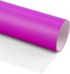 purple 3d puff heat transfer vinyl - 12"x6' htv for heat press t-shirt, cricut air/maker compatible by transwonder - boost your designs with puff vinyl technology logo