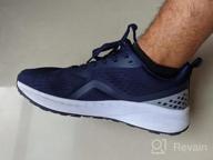 img 1 attached to Experience Comfortable And Supportive Running With BRONAX Men'S Wide Toe Box Cushioned Shoes review by Isaac Tutt