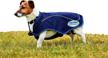 weatherbeeta 1200d exercise coat navy dogs logo