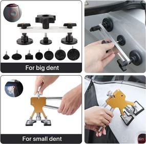 img 3 attached to 🚗 Say Goodbye to Car Dents: ZEUSFIRE Paintless Dent Repair Kit - 41-Piece Car Dent Removal Tool Set