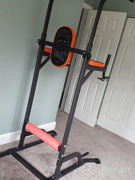 img 1 attached to Get Fit With Kicode Power Tower Dip Station - Adjustable, Multi-Functional Workout Equipment For Home Gym review by Marcos Olvera
