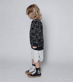 img 2 attached to NUNUNU Crewneck Sweatshirt Toddler Cotton Apparel & Accessories Baby Boys ~ Clothing