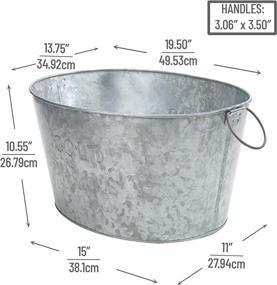 img 2 attached to 🧊 Mind Reader Bucket: Sleek Silver Ice Tub for Refreshing Beverages
