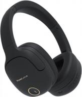 powerlocus over ear bluetooth headphones with bass-mode button, hi-fi stereo, memory foam earmuffs, and microphone - perfect for phone, pc, and tv logo