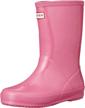 classic-k unisex children's rain boots by hunter - perfect for all weather! logo