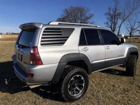 img 1 attached to XPLORE Offroad 4Runner - Matte Black American Flag Window Decals for 4th Gen, 2003-2009 - Exclusive Offer!