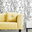 transform your space with roommates rmk11541rl finlayson gray verso peel and stick wallpaper logo