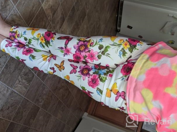 img 1 attached to 👗 Ehdching Printing Fashion Toddler Leggings: Stylish Girls' Clothing for Ultimate Comfort and Style review by Nataly Collins