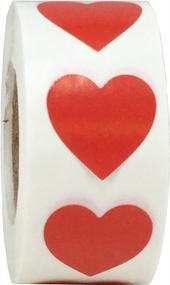 img 3 attached to Red Heart Stickers, Scrapbooking Supplies, Heart Sticker Pack, 0.75 Inches, Pack Of 500