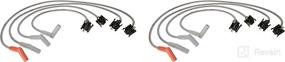 img 1 attached to 🔥 Efficient Ignition Performance with Denso IGN WIRE SET-8MM - 671-8093