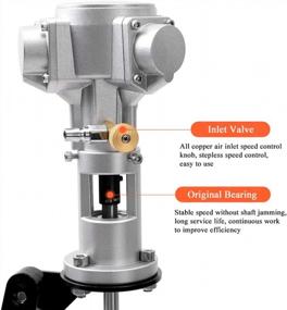img 2 attached to Efficient 50 Gallon Pneumatic Paint Mixer With High-Performance Blade