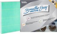 spearhead be-775h hepa breathe easy cabin filter – up to 99.97% filtration of 0.3 micron particles with no airflow reduction логотип