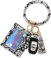 stay stylishly organized with coolcos portable wristlet bracelet wallet keychain логотип