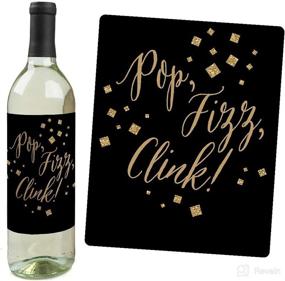 img 3 attached to 🎉 Big Dot of Happiness Girls Night Out - Bachelorette Wine Bottle Label Stickers: Set of 4 Perfect Gifts for Women