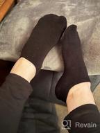 img 1 attached to Women'S No Show Socks: 4/8 Pairs Of Non Slip Low Cut Boat Line Socks By Wernies review by Eric Edgar