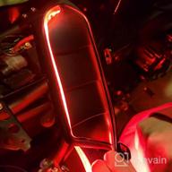 картинка 1 прикреплена к отзыву 2-х шт. 24-дюймовые светодиодные полоски фар с двойным цветом красным и последовательным янтарным свечением | Водонепроницаемый дневной ходовой свет и декоративная лампа для автомобиля от Michael Swanson