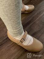img 1 attached to Capezio Girls 3800 Mary Jane Tap Shoe in Caramel - Size 11.5 M Toddlers review by Jessica Hill